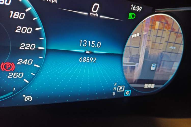 Used Mercedes-Benz GLC 2022 Refreshed GLC 300 L 4MATIC Dynamic Edition Prestige Version Odometer Close Up