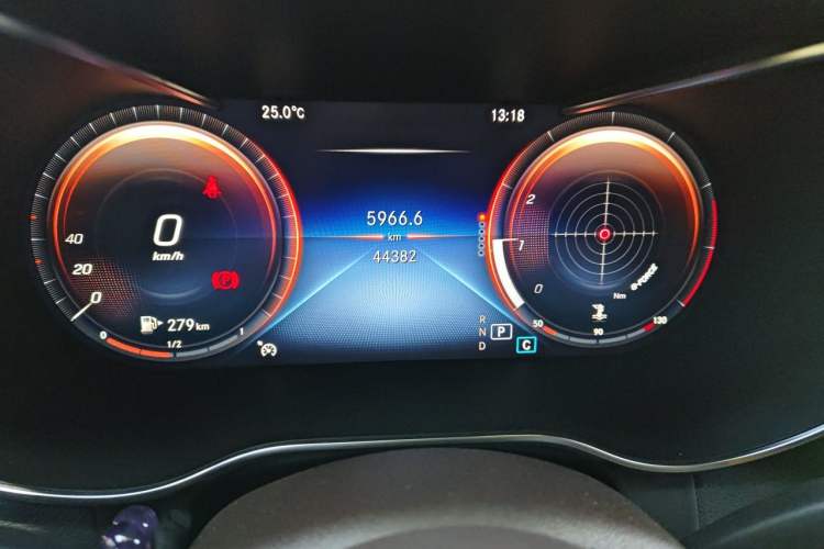 Used Mercedes-Benz GLC 2022 Refreshed GLC 300 L 4MATIC Dynamic Edition Prestige Version Odometer Close Up