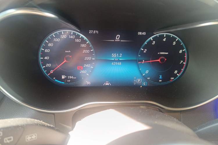 Used Mercedes-Benz GLC 2022 Refreshed GLC 300 L 4MATIC Dynamic Edition Prestige Version Odometer Close Up