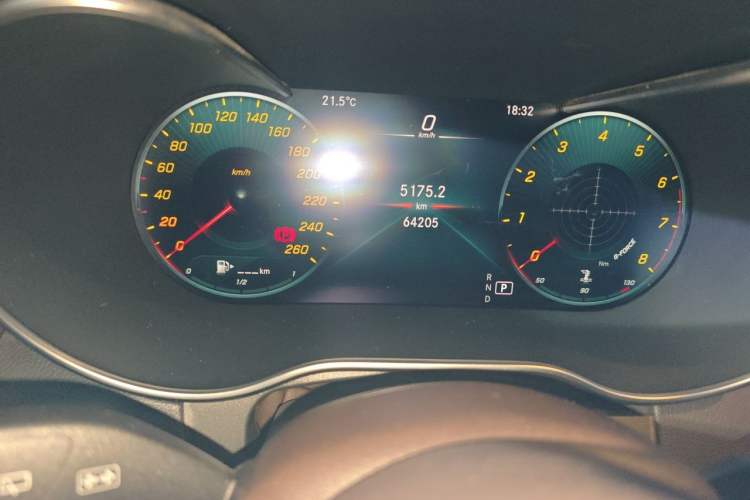 Used Mercedes-Benz GLC 2022 Refreshed GLC 300 L 4MATIC Dynamic Edition Prestige Version Odometer Close Up