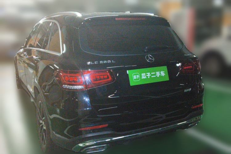 Used Mercedes-Benz GLC 2022 Second Facelift GLC 260 L 4MATIC Luxury Edition Rear Left 45 Deg