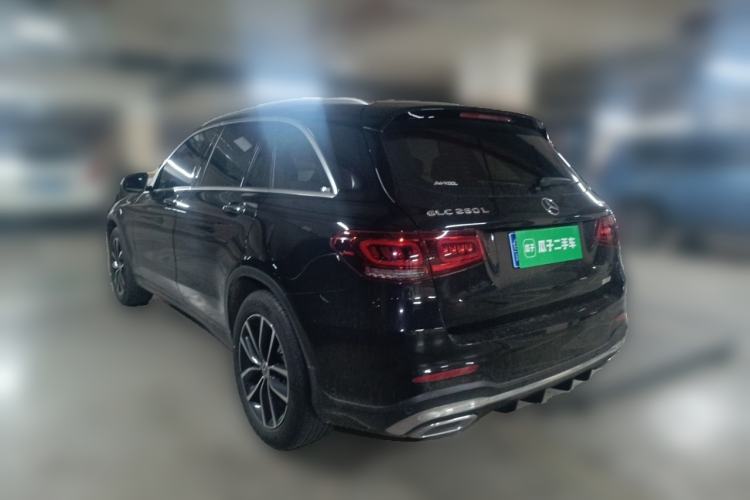 Used Mercedes-Benz GLC 2022 Second Facelift GLC 260 L 4MATIC Luxury Edition Rear Left 45 Deg