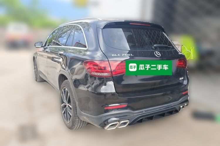 Used Mercedes-Benz GLC 2022 Second Facelift GLC 260 L 4MATIC Luxury Edition Rear Left 45 Deg