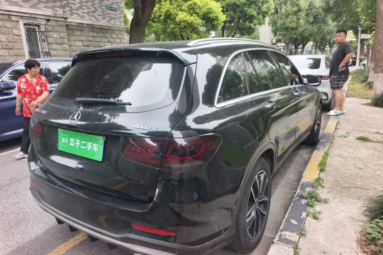 Used Mercedes-Benz GLC 2022 Second Facelift GLC 260 L 4MATIC Luxury Edition Rear Right 45 Deg