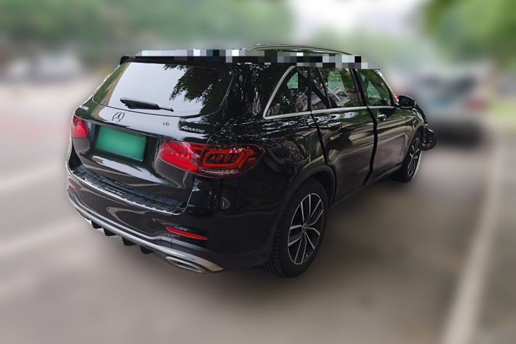 Used Mercedes-Benz GLC 2022 GLC 260 L 4MATIC Luxury Model Rear Right 45 Deg
