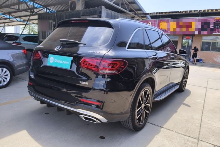 Used Mercedes-Benz GLC 2022 Second Facelift GLC 260 L 4MATIC Luxury Edition Rear Right 45 Deg
