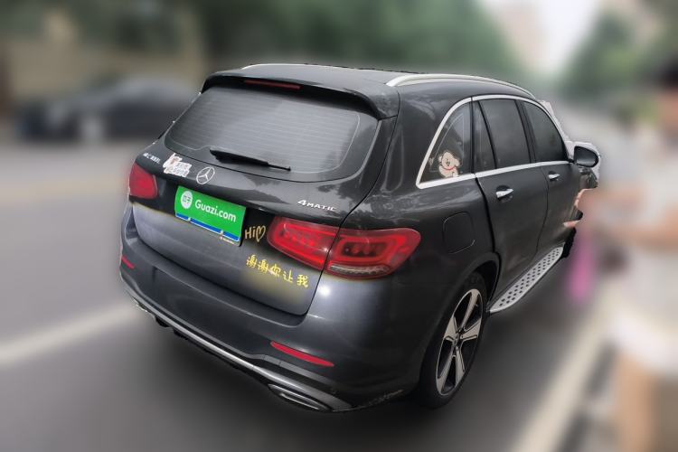 Used Mercedes-Benz GLC 2022 GLC 300 L 4MATIC Dynamic Edition Prestige Model Rear Right 45 Deg