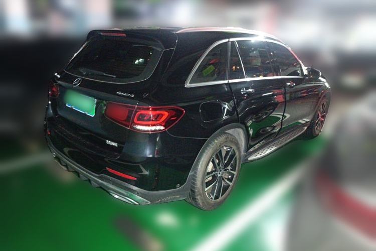 Used Mercedes-Benz GLC 2022 GLC 300 L 4MATIC Dynamic Model Rear Right 45 Deg