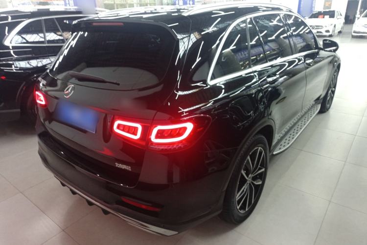 Used Mercedes-Benz GLC 2022 Second Facelift GLC 260 L 4MATIC Luxury Edition Rear Right 45 Deg