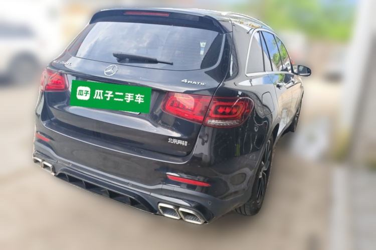 Used Mercedes-Benz GLC 2022 Second Facelift GLC 260 L 4MATIC Luxury Edition Rear Right 45 Deg