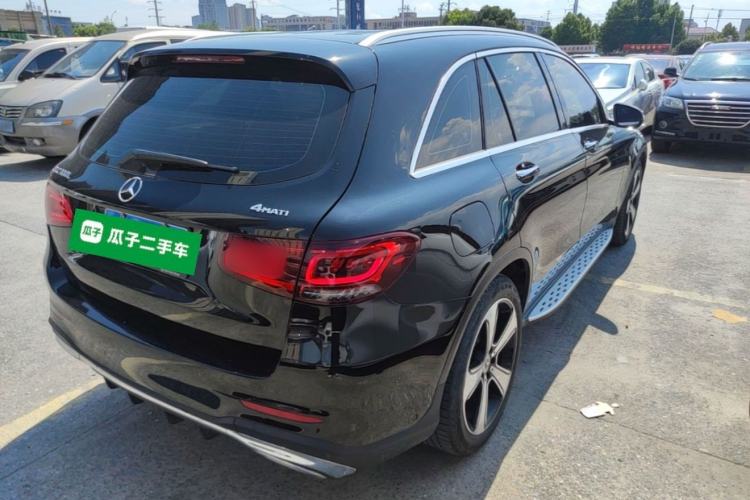 Used Mercedes-Benz GLC 2022 GLC 300 L 4MATIC Luxury Model Rear Right 45 Deg