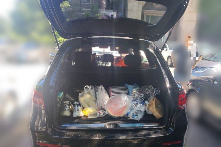 Used Mercedes-Benz GLC 2022 GLC 260 L 4MATIC Luxury Model Trunk