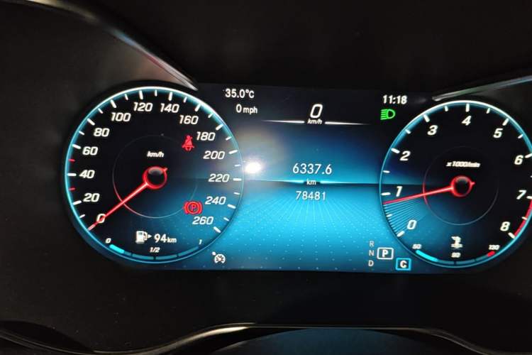Used Mercedes-Benz GLC 2022 Refreshed GLC 300 L 4MATIC Dynamic Edition Prestige Version Instrument Cluster