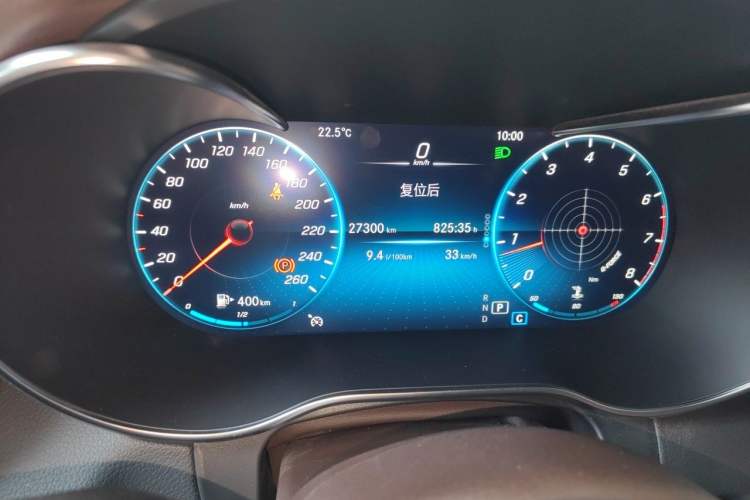 Used Mercedes-Benz GLC 2022 Refreshed GLC 260 L 4MATIC Dynamic Edition Odometer Close Up