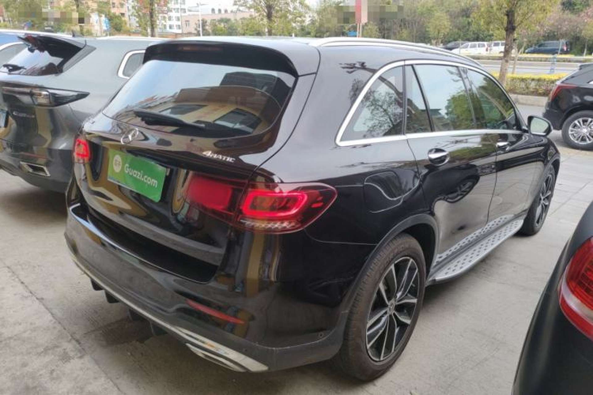 Used Mercedes-Benz GLC 2022 GLC 260 L 4MATIC Luxury Model Rear Right 45 Deg