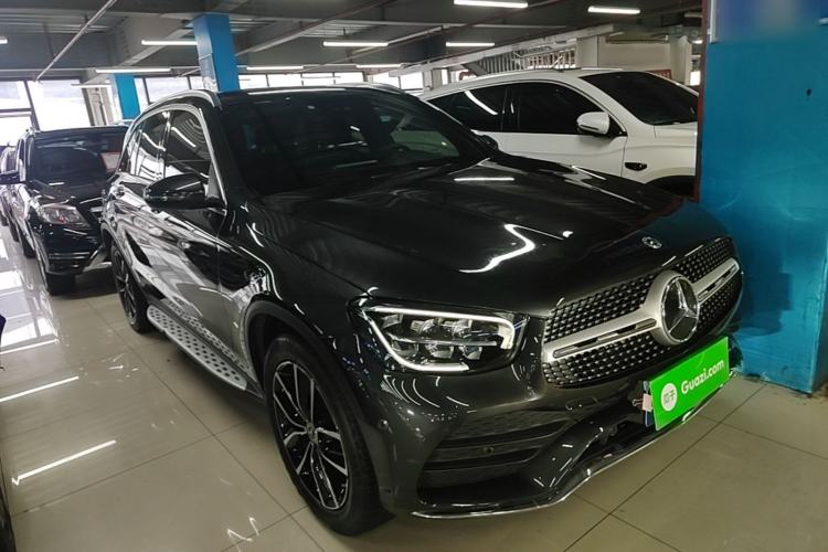 Used Mercedes-Benz GLC 2022 GLC 300 L 4MATIC Dynamic Model Front Right 45 Deg