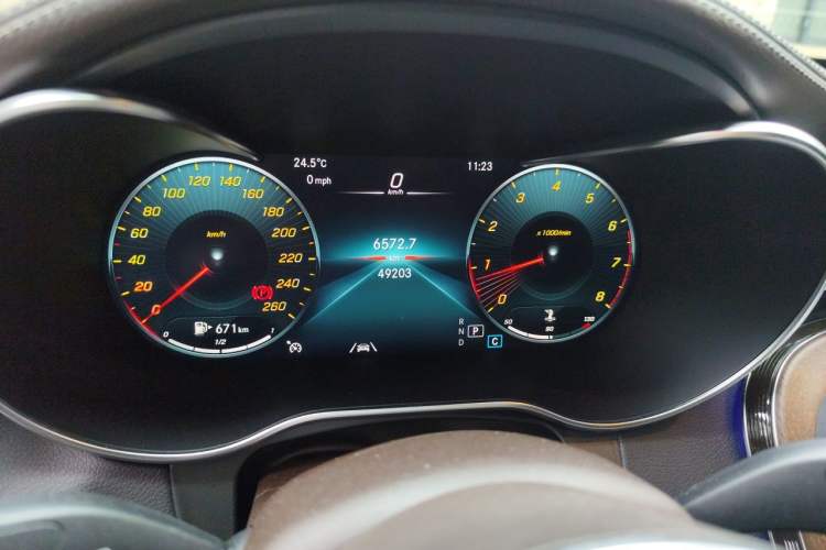 Used Mercedes-Benz GLC 2022 GLC 300 L 4MATIC Dynamic Model Instrument Cluster