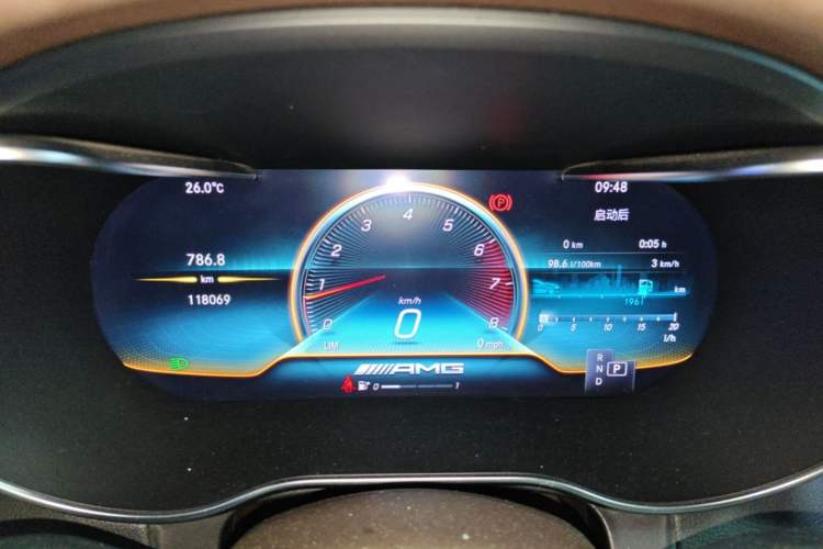 Used Mercedes-Benz GLC 2022 Second Facelift GLC 260 L 4MATIC Luxury Edition Instrument Cluster