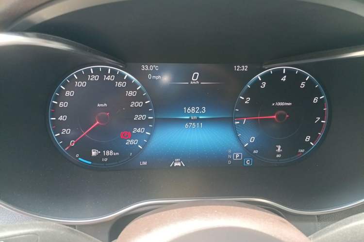 Used Mercedes-Benz GLC 2022 Refreshed GLC 300 L 4MATIC Dynamic Edition Prestige Version Instrument Cluster