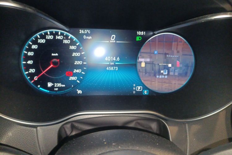 Used Mercedes-Benz GLC 2022 Refreshed GLC 260 L 4MATIC Dynamic Edition Odometer Close Up