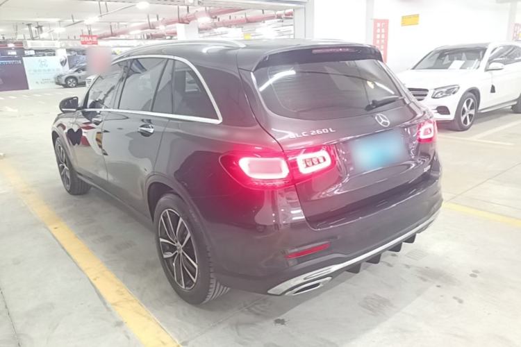 Used Mercedes-Benz GLC 2022 Second Facelift GLC 260 L 4MATIC Luxury Edition Rear Left 45 Deg