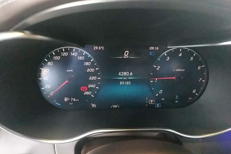 Used Mercedes-Benz GLC 2022 Refreshed GLC 300 L 4MATIC Dynamic Edition Prestige Version Instrument Cluster