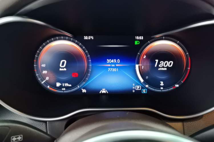 Used Mercedes-Benz GLC 2022 Refreshed GLC 300 L 4MATIC Dynamic Edition Prestige Version Instrument Cluster