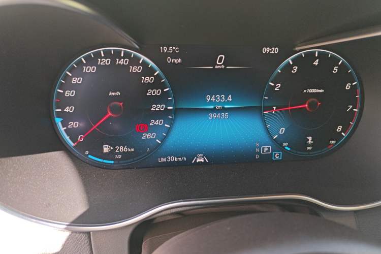 Used Mercedes-Benz GLC 2022 Refreshed GLC 300 L 4MATIC Dynamic Edition Prestige Version Odometer Close Up