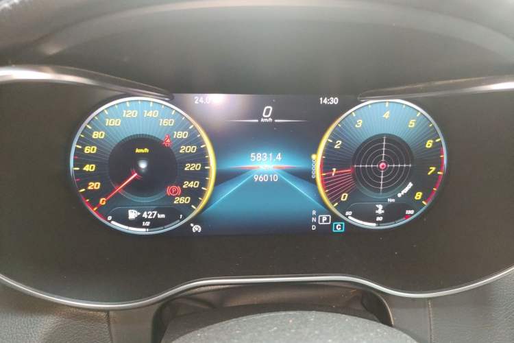 Used Mercedes-Benz GLC 2022 GLC 300 L 4MATIC Dynamic Edition Prestige Model Instrument Cluster