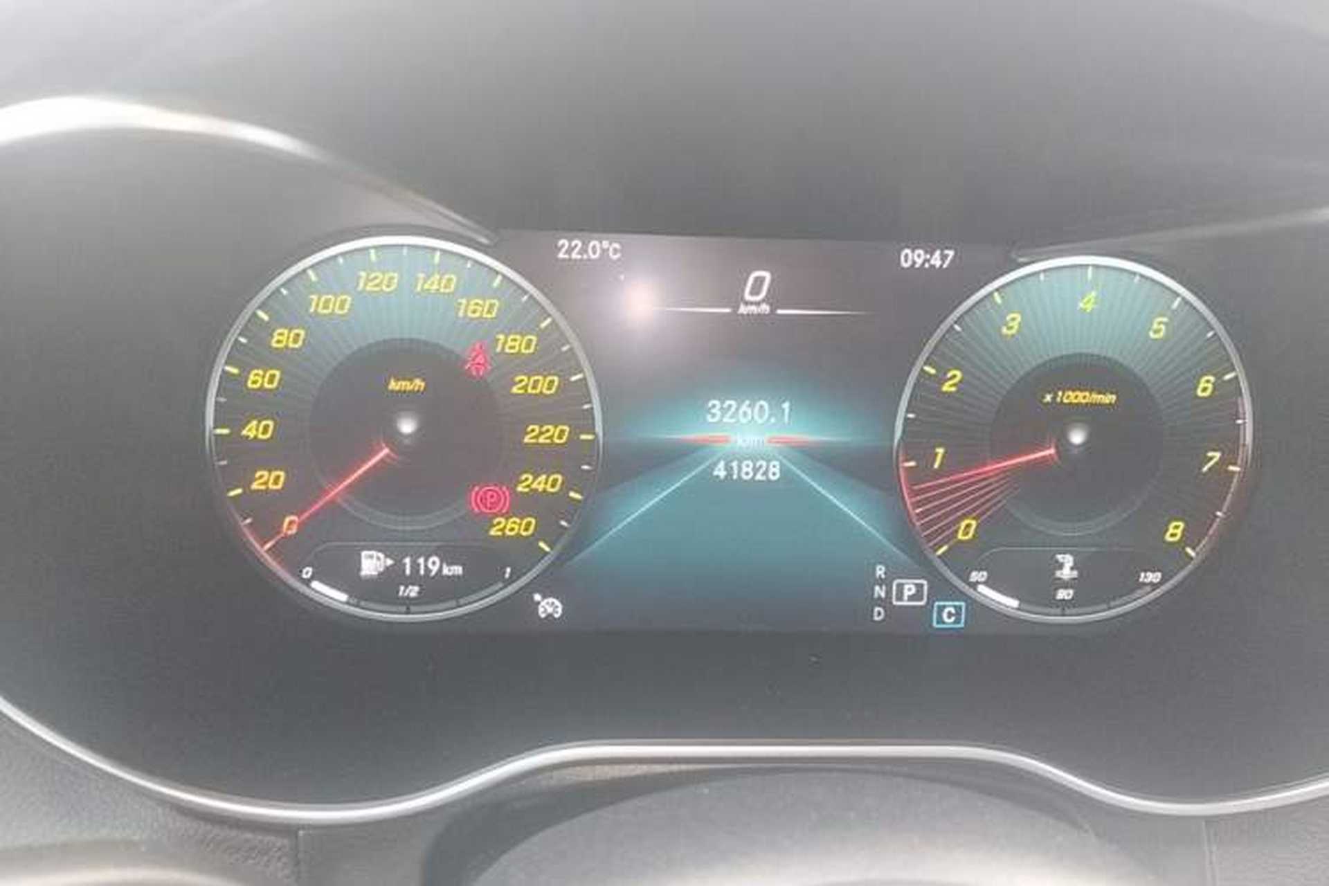 Used Mercedes-Benz GLC 2022 GLC 300 L 4MATIC Dynamic Edition Prestige Model Instrument Cluster