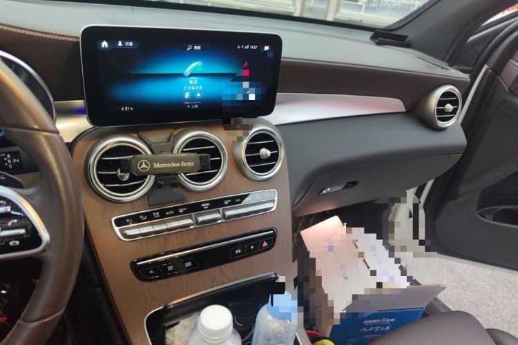 Used Mercedes-Benz GLC 2022 GLC 300 L 4MATIC Dynamic Edition Prestige Model Audio And AC Panel