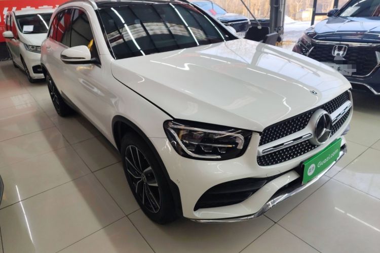 Used Mercedes-Benz GLC 2022 GLC 260 L 4MATIC Luxury Model Front Right 45 Deg