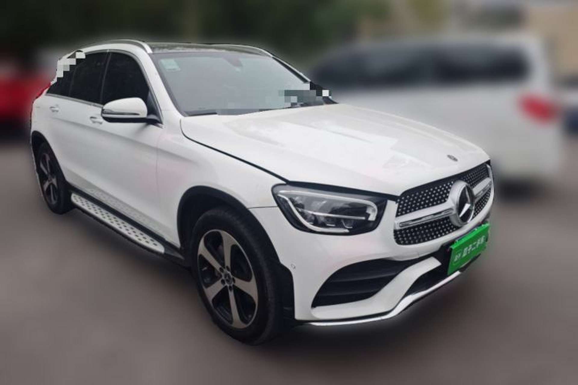 Used Mercedes-Benz GLC 2022 Facelifted GLC 260 L 4MATIC Dynamic Edition Front Right 45 Deg