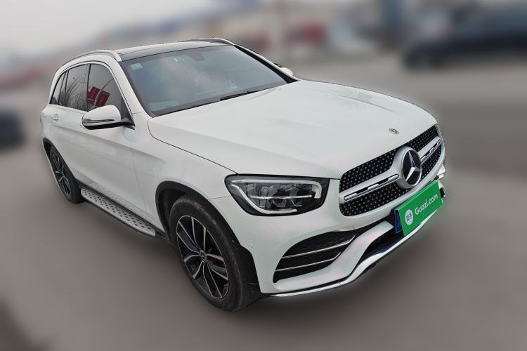 Used Mercedes-Benz GLC 2022 GLC 260 L 4MATIC Luxury Model Front Right 45 Deg