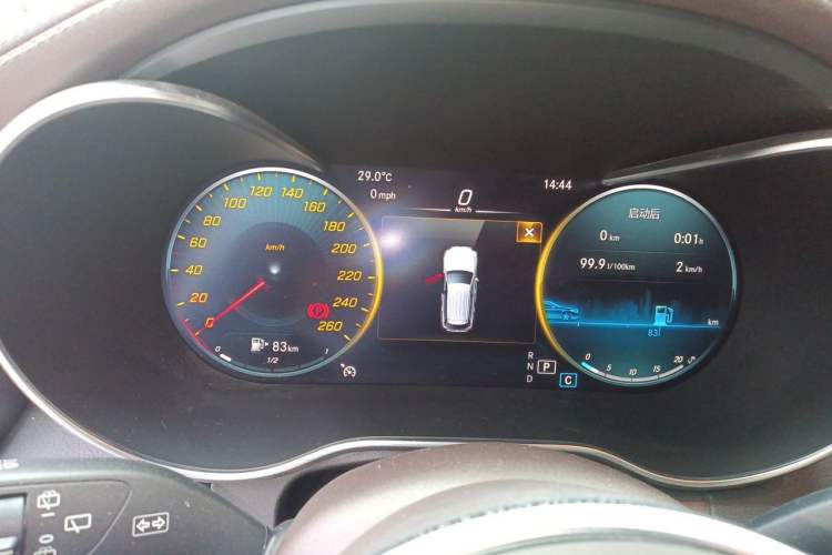 Used Mercedes-Benz GLC 2022 Second Facelift GLC 260 L 4MATIC Luxury Edition Instrument Cluster
