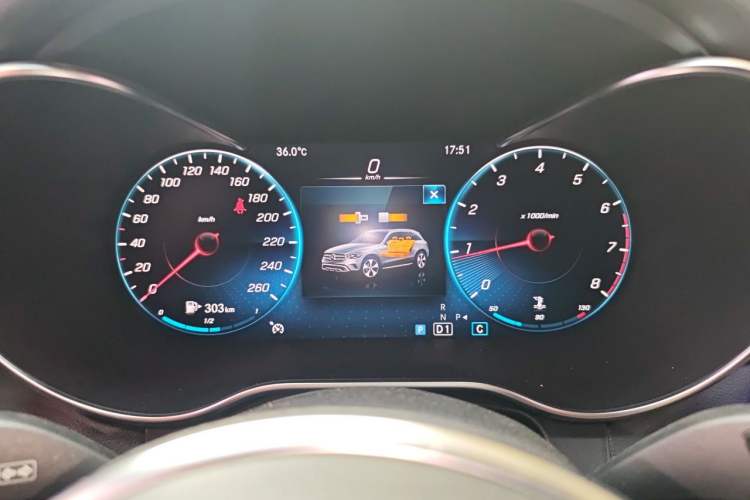 Used Mercedes-Benz GLC 2022 Refreshed GLC 300 L 4MATIC Dynamic Edition Prestige Version Instrument Cluster
