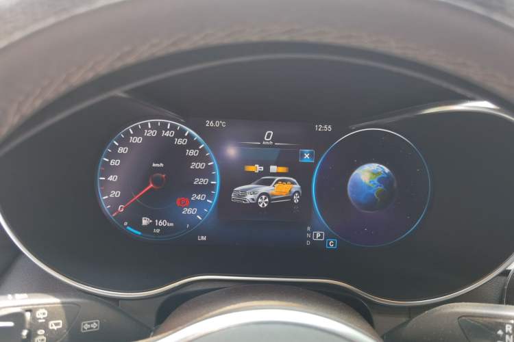 Used Mercedes-Benz GLC 2022 GLC 260 L 4MATIC Luxury Model Instrument Cluster