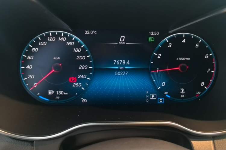 Used Mercedes-Benz GLC 2022 GLC 300 L 4MATIC Dynamic Edition Prestige Model Instrument Cluster