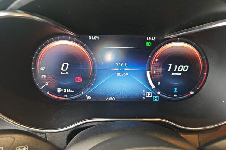 Used Mercedes-Benz GLC 2022 GLC 300 L 4MATIC Dynamic Edition Prestige Model Instrument Cluster
