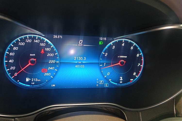 Used Mercedes-Benz GLC 2022 Refreshed GLC 300 L 4MATIC Dynamic Edition Prestige Version Instrument Cluster