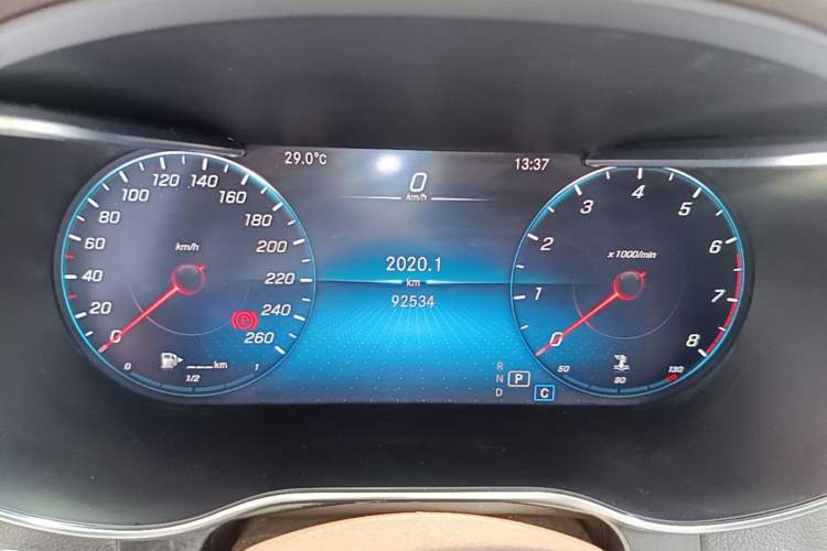 Used Mercedes-Benz GLC 2022 Second Facelift GLC 260 L 4MATIC Luxury Edition Instrument Cluster