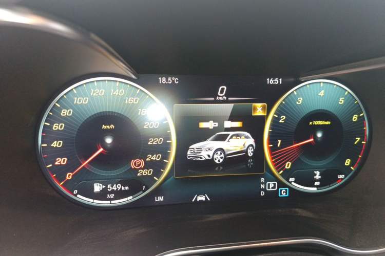 Used Mercedes-Benz GLC 2022 Refreshed GLC 300 L 4MATIC Dynamic Edition Instrument Cluster