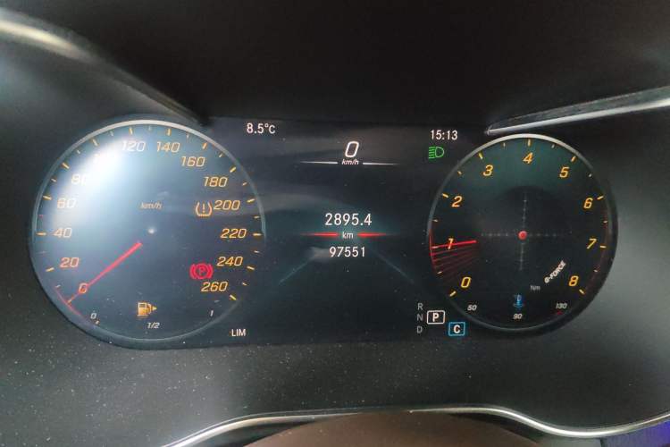 Used Mercedes-Benz GLC 2022 Refreshed GLC 300 L 4MATIC Dynamic Edition Prestige Version Instrument Cluster