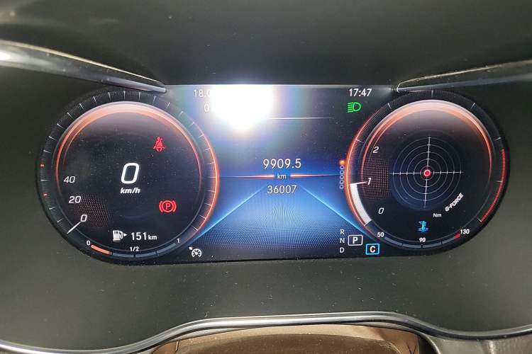 Used Mercedes-Benz GLC 2022 Second Facelift GLC 260 L 4MATIC Luxury Edition Instrument Cluster