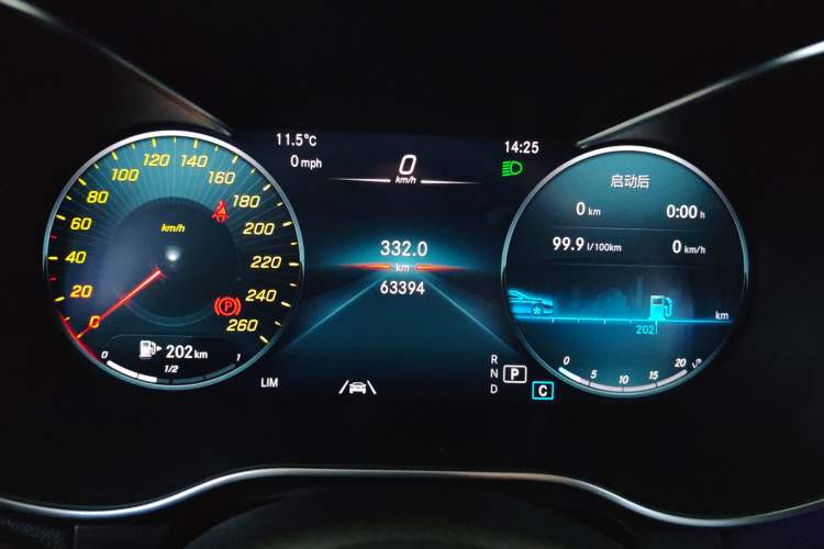 Used Mercedes-Benz GLC 2022 Facelift GLC 300 L 4MATIC Luxury Edition Instrument Cluster