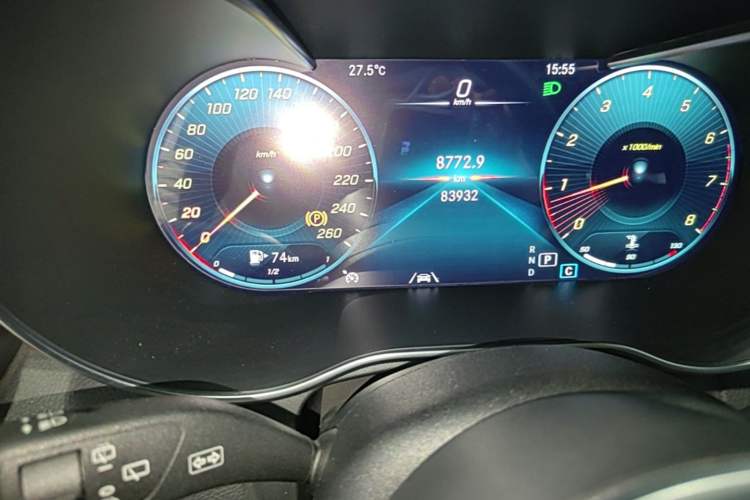 Used Mercedes-Benz GLC 2022 GLC 300 L 4MATIC Dynamic Model Instrument Cluster