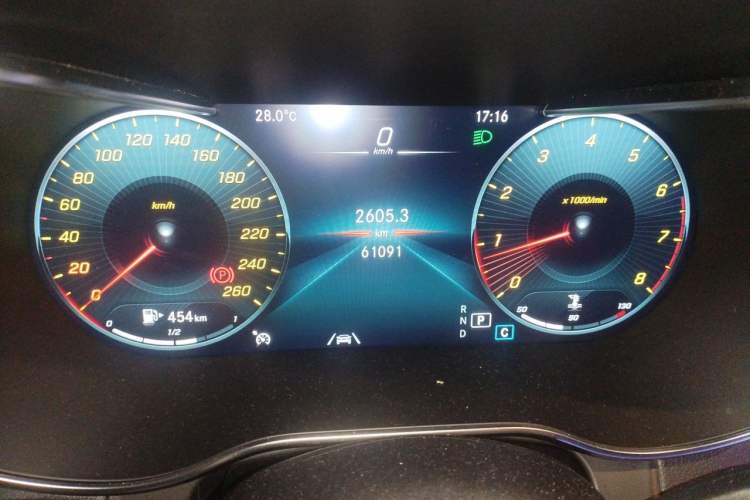 Used Mercedes-Benz GLC 2022 GLC 300 L 4MATIC Dynamic Edition Prestige Model Instrument Cluster