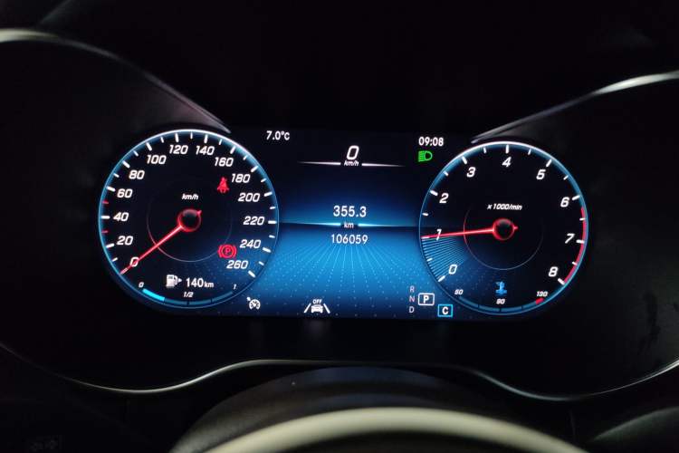 Used Mercedes-Benz GLC 2022 GLC 300 L 4MATIC Dynamic Model Instrument Cluster