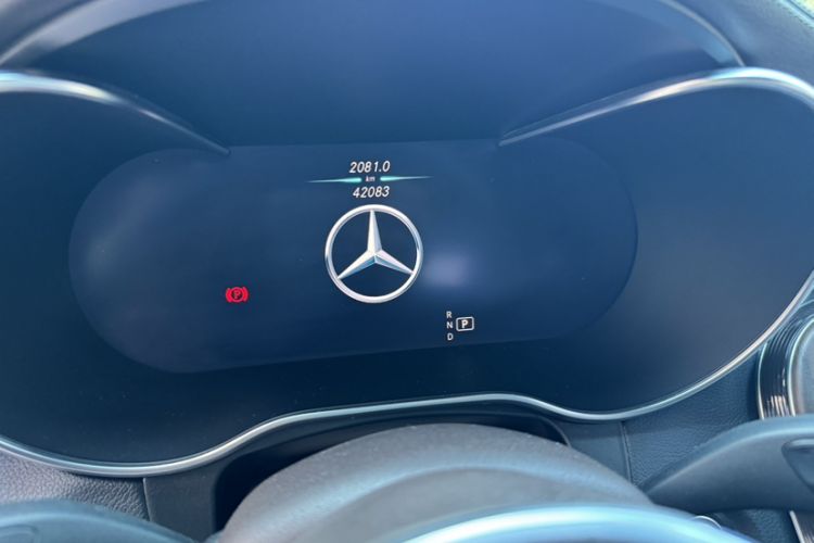 Used Mercedes-Benz GLC 2022 GLC 300 L 4MATIC Dynamic Edition Prestige Model Odometer Close Up