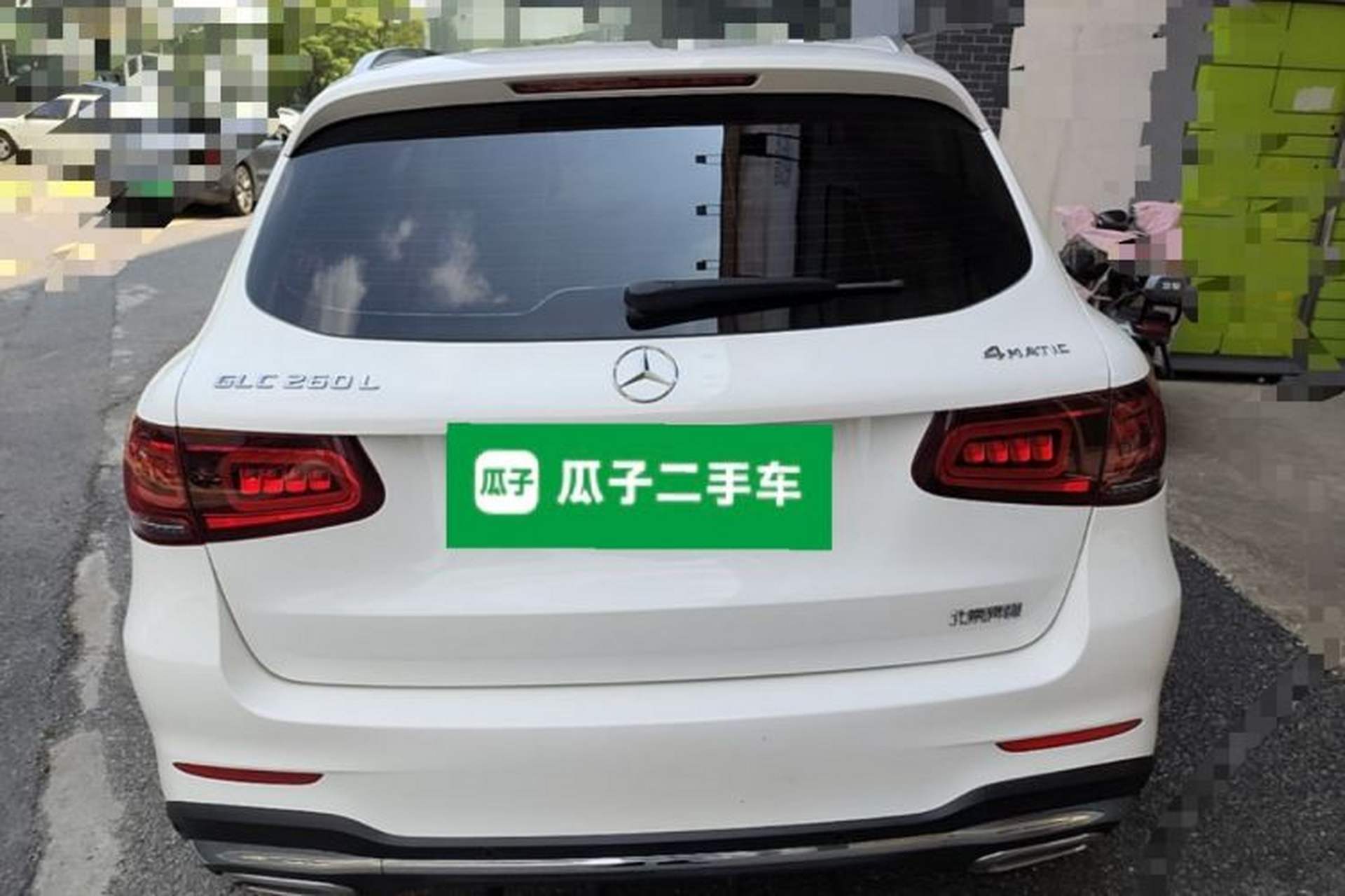 Used Mercedes-Benz GLC 2022 Facelift GLC 260 L 4MATIC Luxury Edition Rear